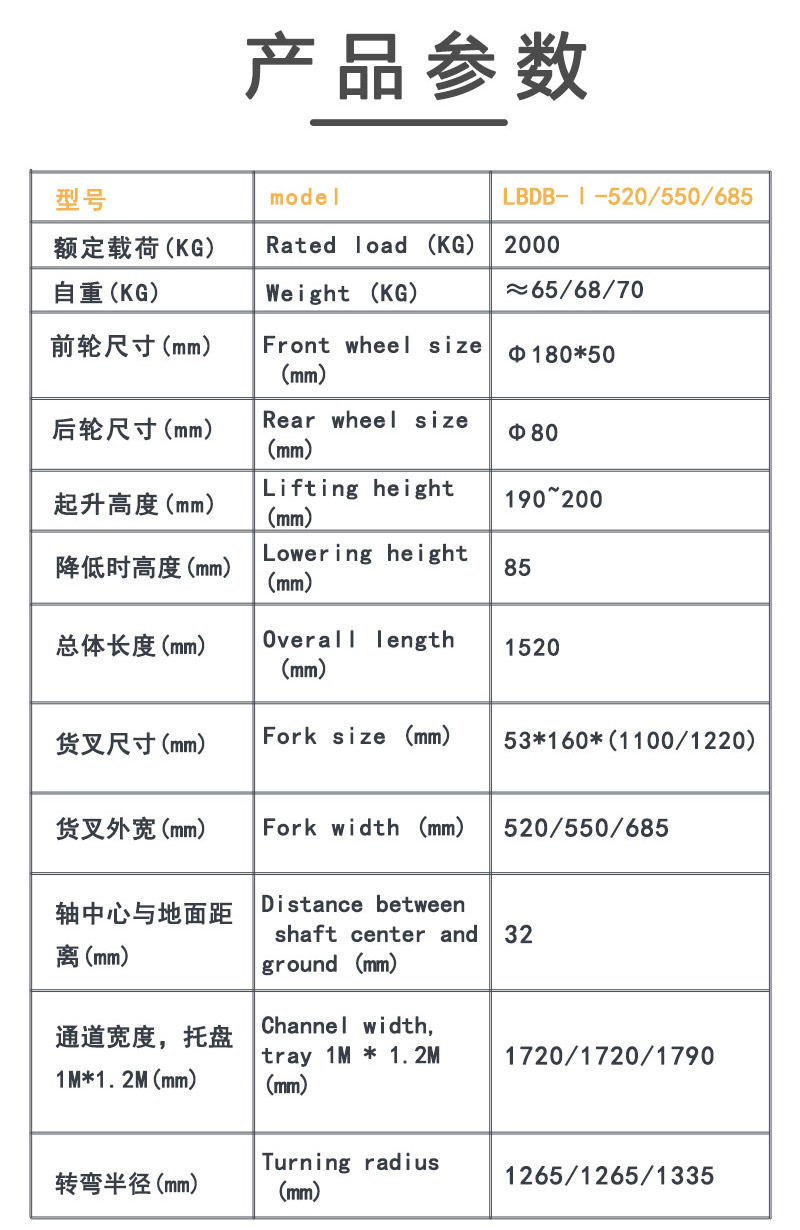 不銹鋼手動搬運車3